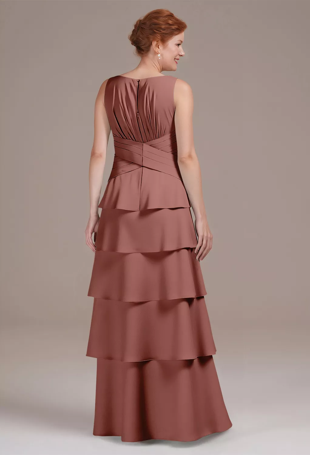 AW Addie Desert Rose  Mother of the Bride Dresses